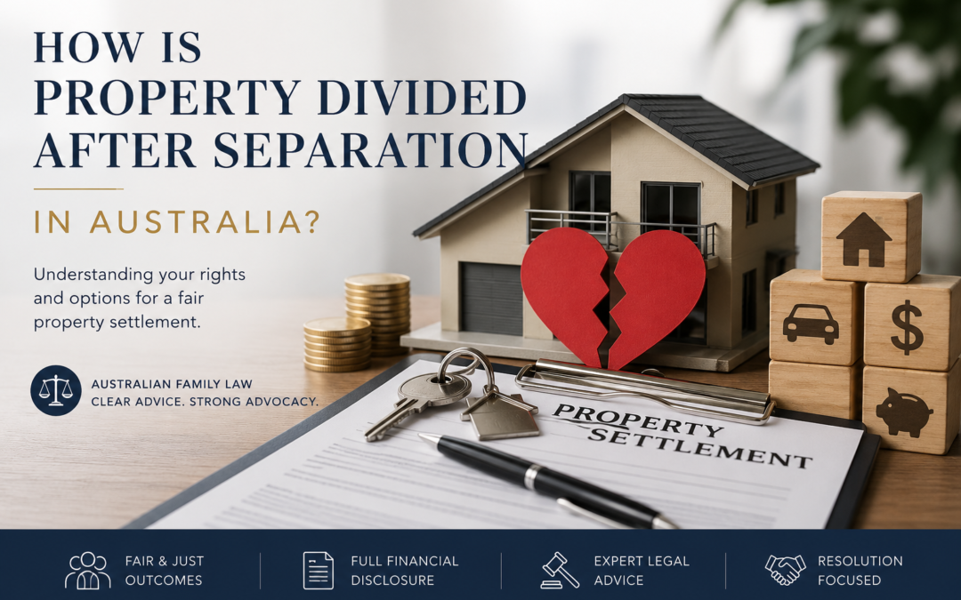 How Is Property Divided After Separation in Australia?