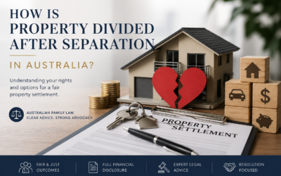 How Is Property Divided After Separation in Australia?