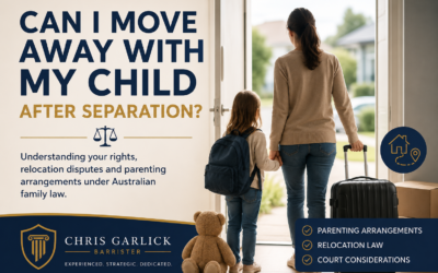 Can I Move Away With My Child After Separation? | Chris Garlick Barrister